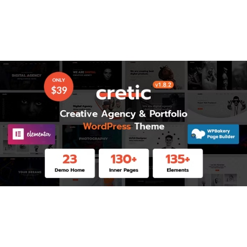 Cretic-Creative-Agency-WordPress-Theme-Free-Download.jpg Cretic – Creative Agency - Image 1