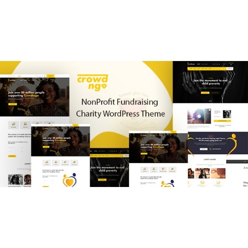 Crowdngo-E28093-Fundraising-Charity-WordPress-Theme.jpg Crowdngo – Fundraising Charity WordPress Theme - Image 1