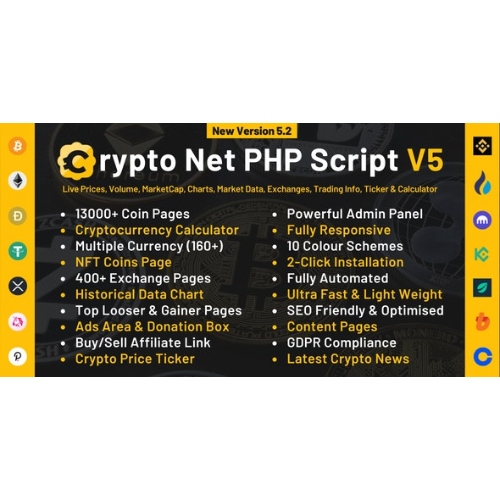 Crypto-Net-CoinMarketCap-Prices-Chart-Exchanges-Crypto-Tracker-Calculator-Ticker-System-Nulled-1.jpg Crypto Net – CoinMarketCap, Prices, Chart, Exchanges, Crypto Tracker, Calculator & Ticker PHP Script - Image 1