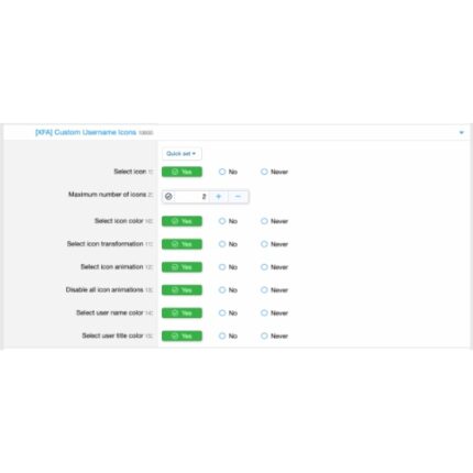 Custom Username Icons – XF2