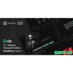 Cvio – Personal Portfolio WordPress Theme