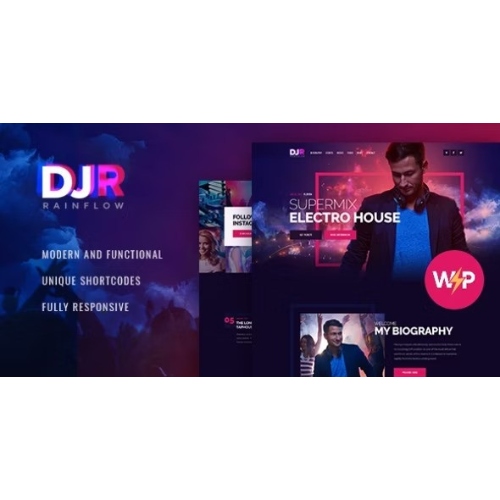 DJ-Rainflow-A-Music-Band-Musician-WordPress-Theme.jpg DJ Rainflow | A Music Band & Musician WordPress Theme - Image 1