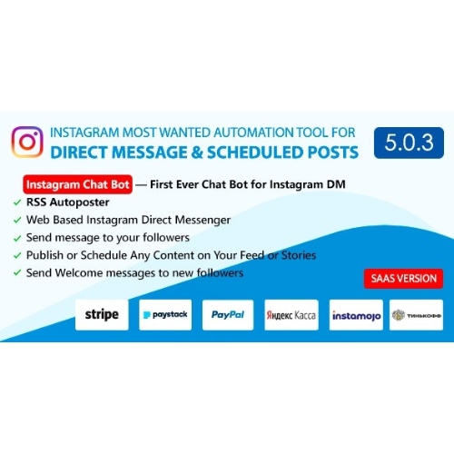 DM-Pilot-Nulled-1.jpg DM Pilot — Instagram Chat Bot, Web Direct Messenger & Scheduled Posts - Image 1