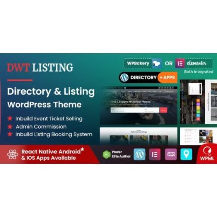 DWT – Directory & Listing WordPress Theme