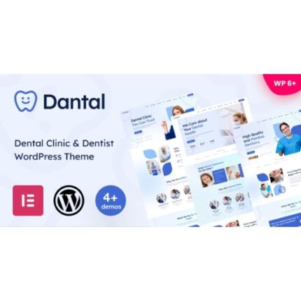 Dantal – Dental Clinic & Dentist WordPress Theme