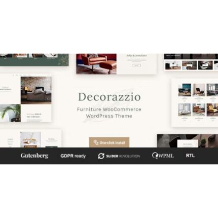 Decorazzio – Interior Design and Furniture Store WordPress Theme
