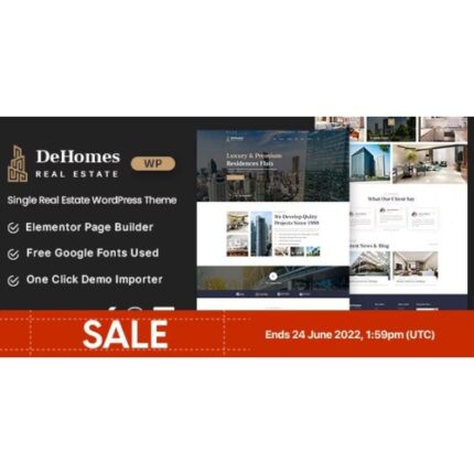 Dehomes – Single Real Estate WordPress Theme