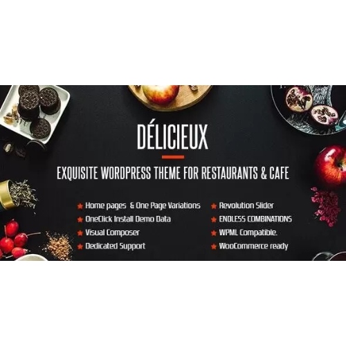 Delicieux-Nulled-Creative-Restaurant-WordPress-Theme-Free-Download.jpg Delicieux | Creative Restaurant WordPress Theme - Image 1