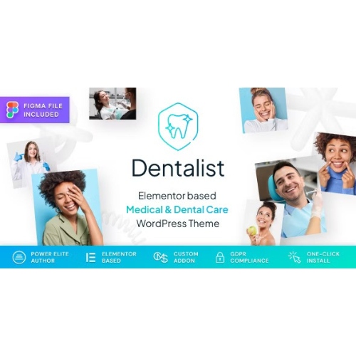 Dentalist-Medical-and-Dentist-WordPress-Theme.jpg Dentalist – Medical and Dentist WordPress Theme - Image 1