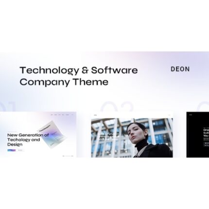 Deon – Technology and Software Company Theme