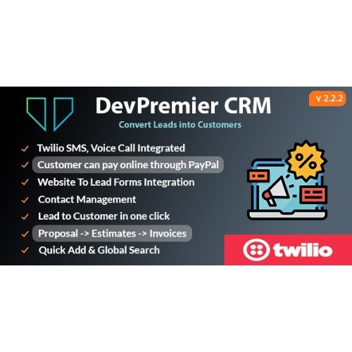 DevPremier-CRM-Convert-Leads-into-Customers-Free-Download.jpg DevPremier CRM – Convert Leads into Customers - Image 1