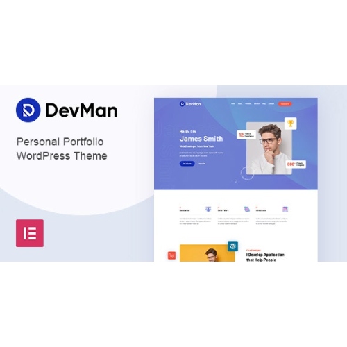 Devman-Personal-Portfolio-WordPress-Theme-Nulled.jpg Devman – Personal Portfolio WordPress Theme - Image 1