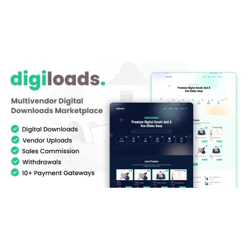 Digiloads-Multivendor-Digital-Downloads-Marketplace-Nulled.jpg Digiloads -Multivendor Digital Downloads Marketplace - Image 1