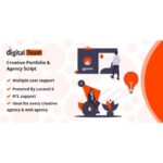 DigitalTeam – Creative Portfolio & Agency Script