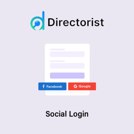 Directorist Social Login