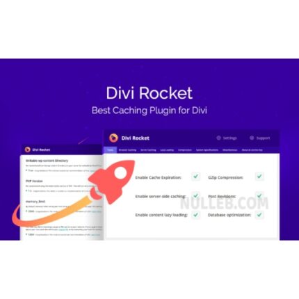 Divi Rocket – Caching Plugin for Divi WordPress