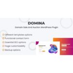 Domina – Domain For Sale & Auction Plugin