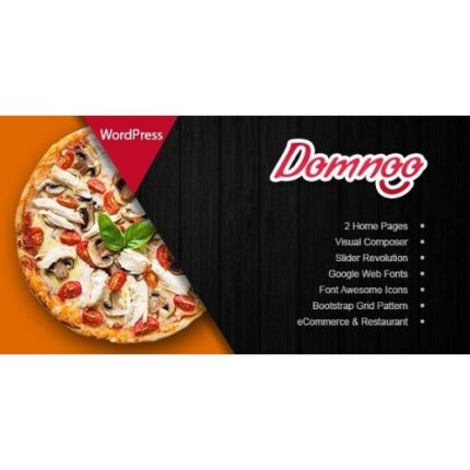 Domnoo – Pizza & Restaurant WordPress Theme