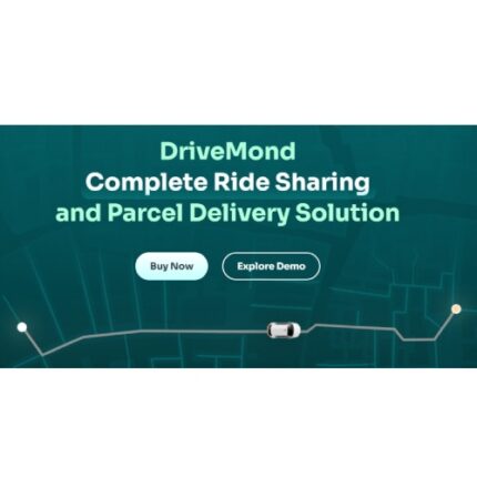 DriveMond – Ride Sharing & Parcel Delivery Solution Scripts