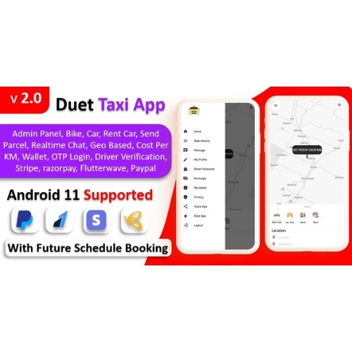 Duet-Taxi-App-Taxi-App-With-Admin-Panel-Multi-Payment-Gateway-Recharge-Wallet-Notification-Nulled-1.jpg Duet Taxi App – Taxi App With Admin Panel | Multi Payment Gateway | Recharge Wallet | Notification - Image 1