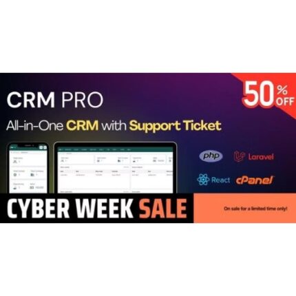 CRM PRO – All in One CRM in Laravel for cPanel