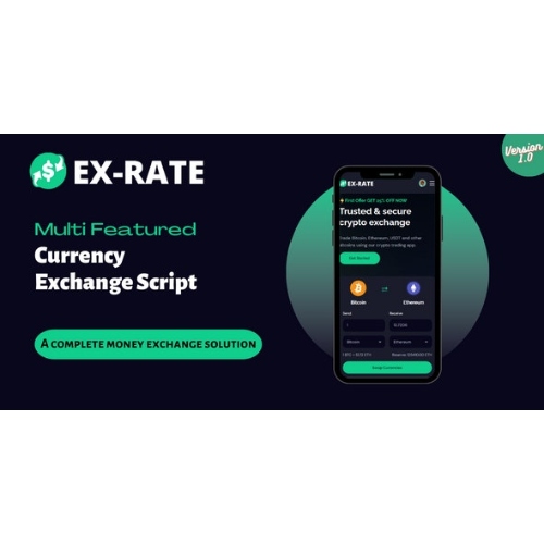 EX-RATE-A-Complete-Money-Exchange-Solution-Nulled.jpg EX-RATE – A Complete Money Exchange Solution - Image 1