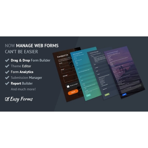 Easy-Forms-Advanced-Form-Builder-Manager-PHP-Nulled-1.jpg Easy Forms: Advanced Form Builder and Manager - Image 1
