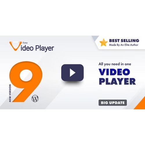 Easy-Video-Player-Wordpress-Plugin.jpg Easy Video Player WordPress Plugin - Image 1