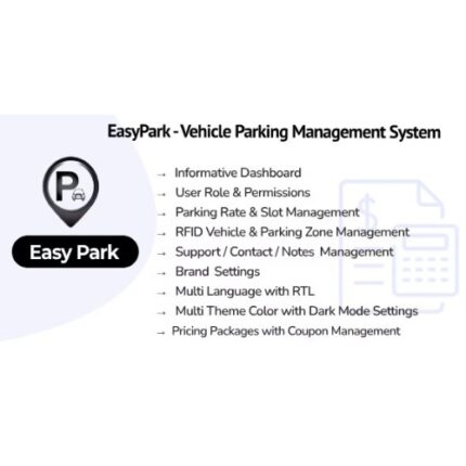 EasyPark SaaS – Vehicle Parking Management System
