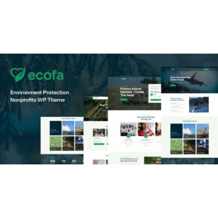 Ecofa – Environment Protection Nonprofits WordPress Theme