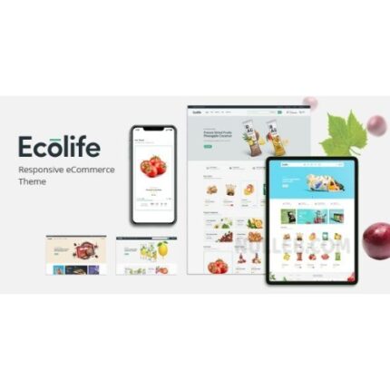 Ecolife – Organic WooCommerce WordPress Theme