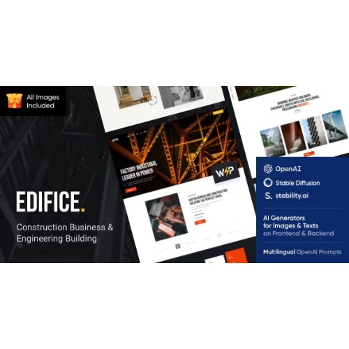 Edifice-Construction-Building-WordPress-Theme.jpg Edifice – Construction & Building WordPress Theme - Image 1