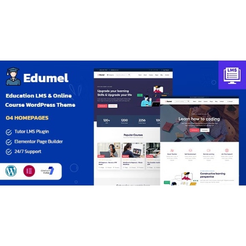 Edumel-Education-LMS-WordPress-Theme.jpg Edumel- Education LMS WordPress Theme - Image 1