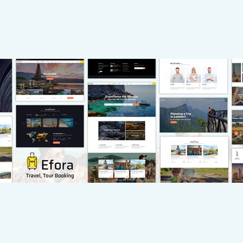 Efora.jpg Efora – Travel Agency WordPress Theme - Image 1