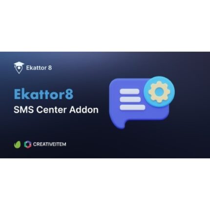 Ekattor 8 School SMS Center Addon