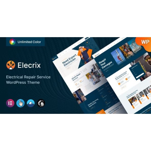 Elecrix-E28093-Electrical-Repair-Services-WordPress-Theme.jpg Elecrix – Electrical Repair Services WordPress Theme - Image 1