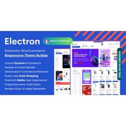 Electron – Elementor Electronics Store WooCommerce Theme