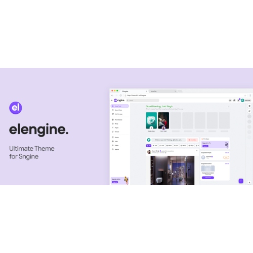 Elengine-Theme-for-Sngine-1152x536-1.jpg Elengine Theme for Sngine - Image 1