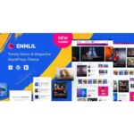 Ennlil – Modern Magazine WordPress Theme with Dark Mode + WooCommerce
