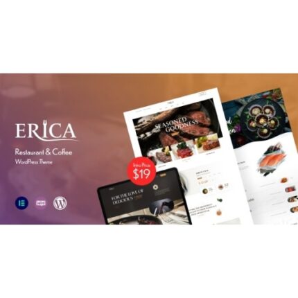 Erica – Restaurant & Coffee WordPress Theme