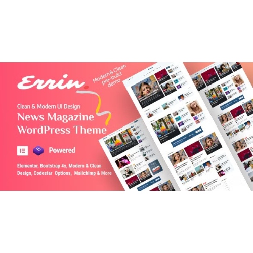 Errin-Personal-Blog-WordPress-Theme.jpg Errin – Personal Blog WordPress Theme - Image 1