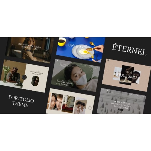 Eternel-Creative-Portfolio-WordPress-Theme-1.jpg Éternel – Creative Portfolio WordPress Theme - Image 1