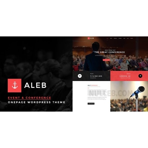 Event-WordPress-Theme-for-Conference-Marketing-Aleb.jpg Event Landing Page WordPress Theme for Conference Marketing – Aleb - Image 1