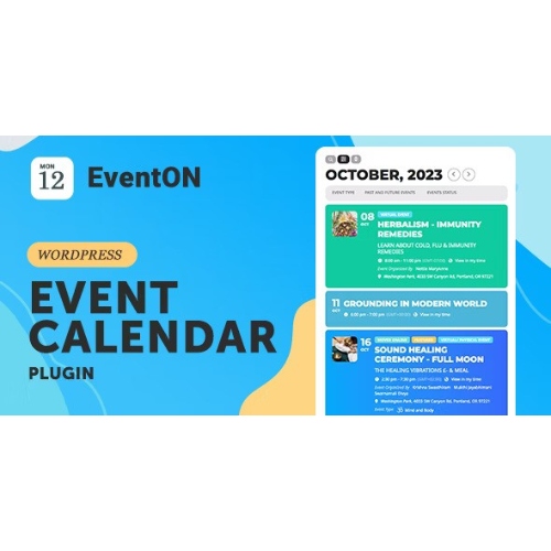 EventON-WordPress-Virtual-Event-Calendar-Plugin.jpg EventON – WordPress Virtual Event Calendar Plugin - Image 1
