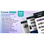 Evento – Multivendor Event Ticket Booking Website