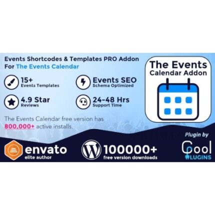 Events Shortcodes & Templates Pro Addon For The Events Calendar
