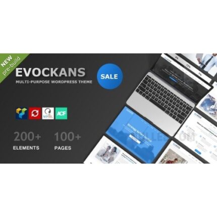 Evockans – Responsive Multi-Purpose WordPress Theme