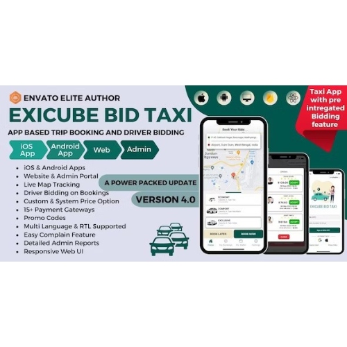 Exicube-Bid-Taxi-App.jpg Exicube Bid Taxi App - Image 1