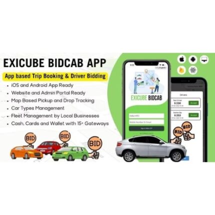 Exicube BidCab App