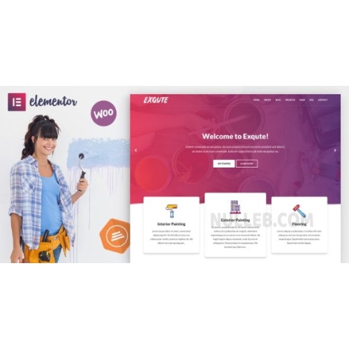 Exqute-Painting-Company-WordPress-Theme.jpg Exqute – Painting Company WordPress Theme - Image 1